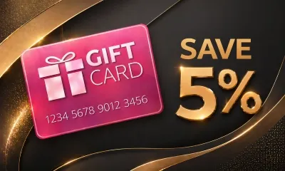 Gift card for employees and individuals