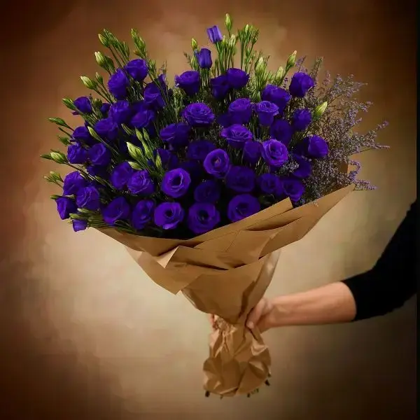 Purple Lizzie Bouquet