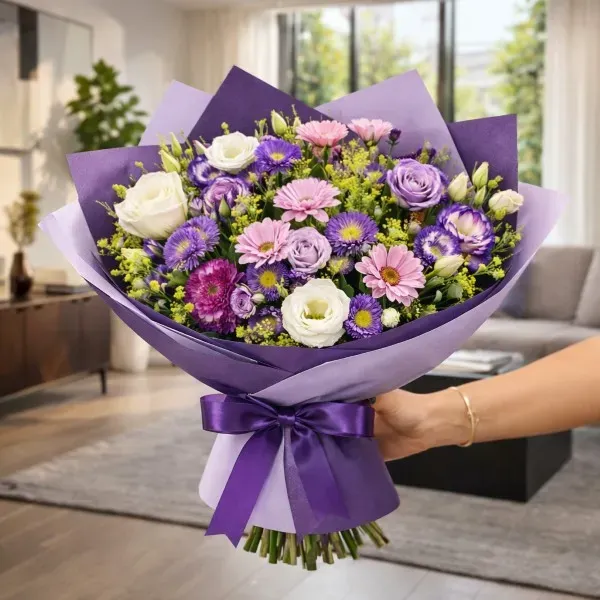 Enchanting wildflower bouquet