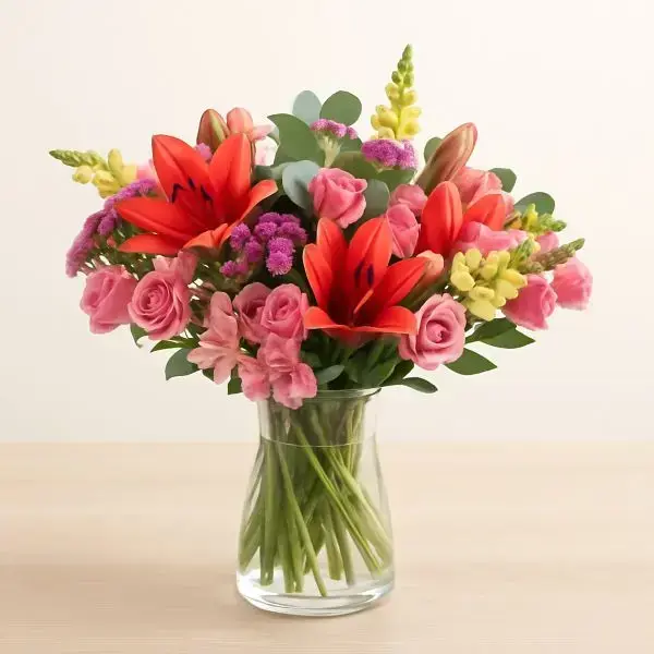 Colorful flower bouquet