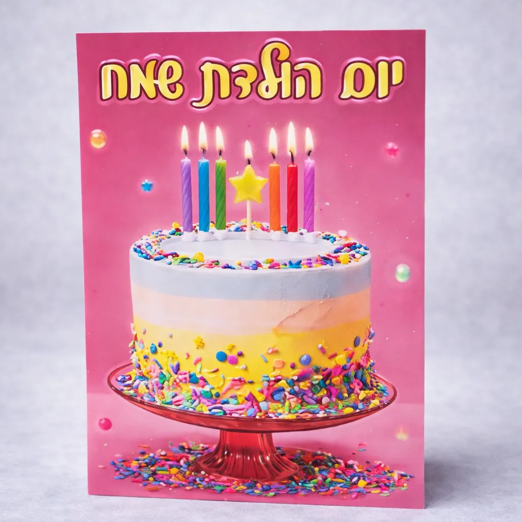 כרטיס ברכה יומולדת שמח
