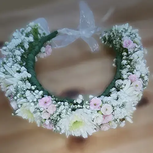 זר אלגנטי לראש