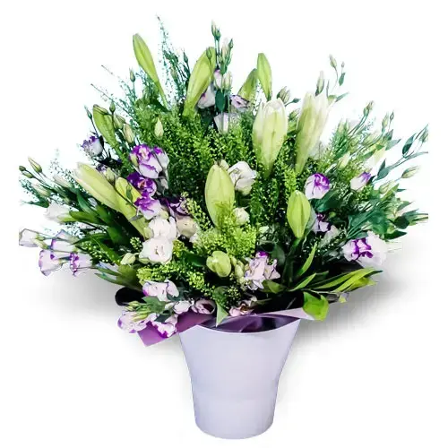 זר פרחים סימפוניה