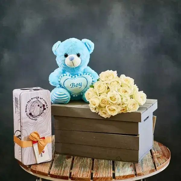 New born baby boygift set