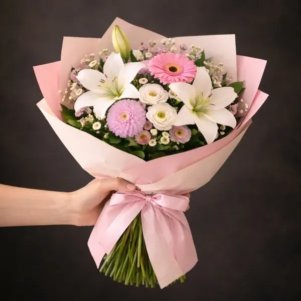 Delicate love bouquet