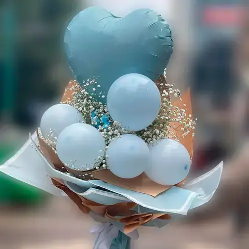 זר בלונים וגיפסניות