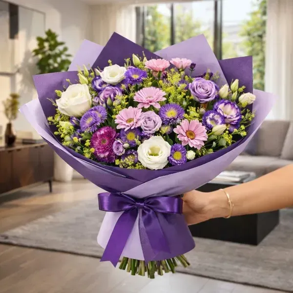 Enchanting wildflower bouquet