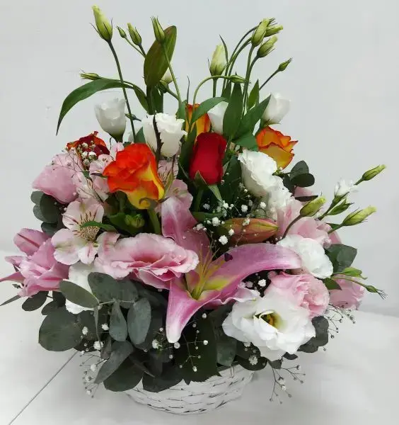 flowers basket