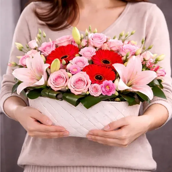 סידור פרחים בשבילך