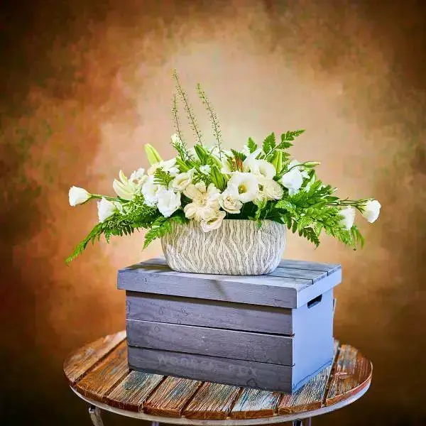 White floral arrangement