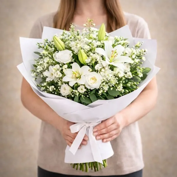 Classic white bouquet
