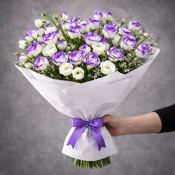 Purple Lizzie Bouquet