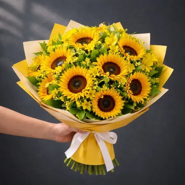 Rustic Sunflower Bouquet